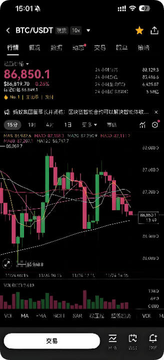 欧易app 功能展示